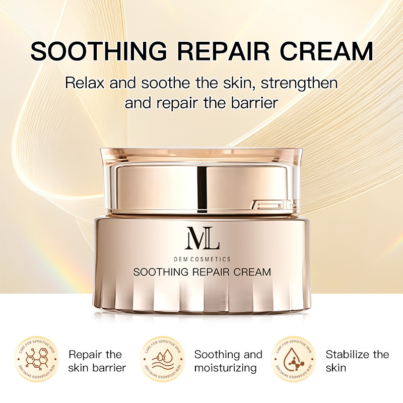 Soothing Repair Face Cream MLXL OEM COSMETIC Custom Formula Custom Manufacturing Flexible MOQ Private Label Service for Your Brand